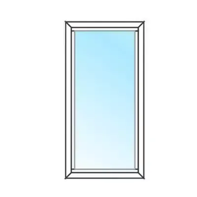 پنجره ۱ در ۰/۵ بدون بازشو